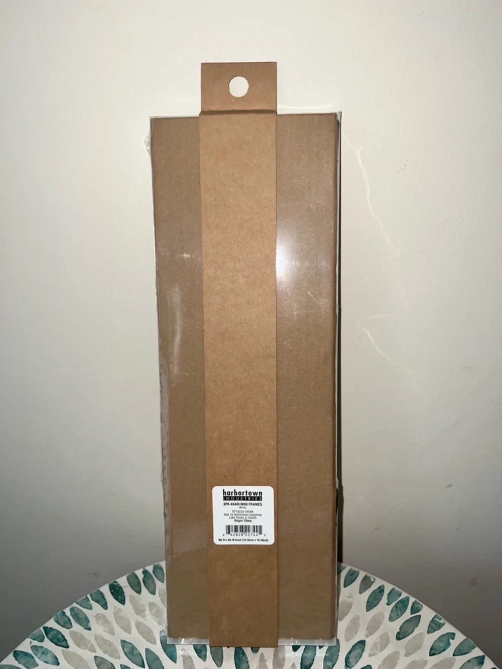 Harbortown Industries 3 Pack 4x4 White Photo Frames Set New - Picture 4 of 4